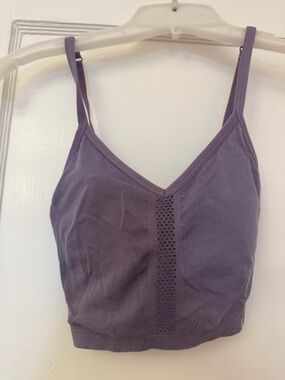 Fabletics Lavender Purple Seamless Bralette
